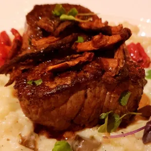 Medium rare filet mignon. One of the best choices.