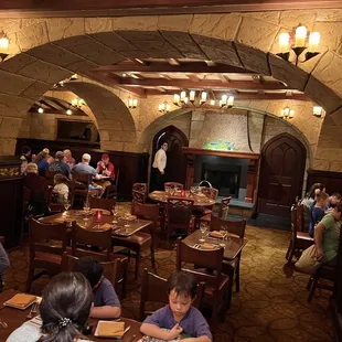 Inside the restaurant