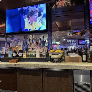 a television and a television screen