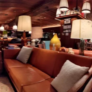 the interior of a restaurant