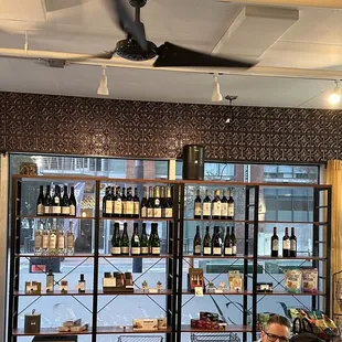 You can buy a bottle of wine if you want