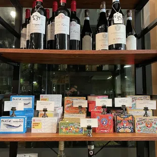 Wine, Tin Fish, Greeting cards, Teas
