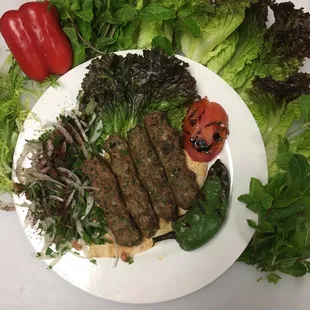 steak, food