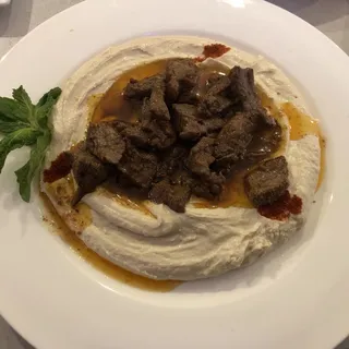 Hummus with Beef