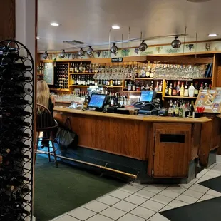 Bar area