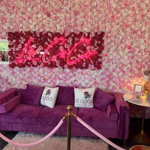 VIP photo area
