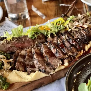 tomahawk steak for two (can easily be shared with more than two people!)