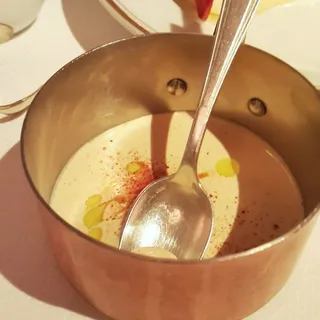 Salade de homard, sauce lauris