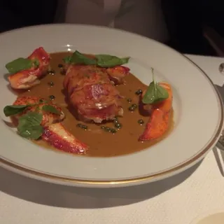 Caille frite "bourse et la vie"