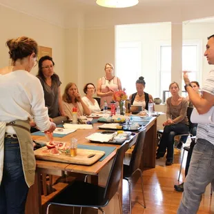 Food styling workshop for a private group