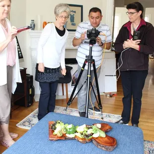 Food styling and photography class