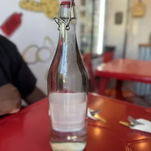 Complimentary water