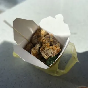 Popcorn chicken