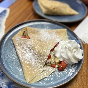 Romeo Crepe &amp; ONO Breakfast Crepe  Iced Caramel Macchiato &amp; iced Mocha