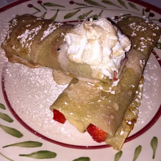 Cinnamon Sweet Cheese Crepe