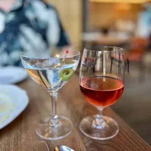 Martini &amp; rosé