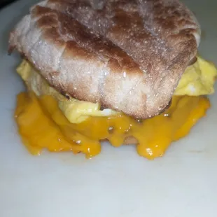 Sausage egg and cheese mcmuffin