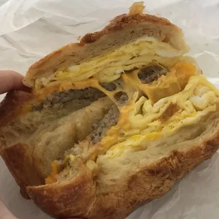 Sausage Croissandwich