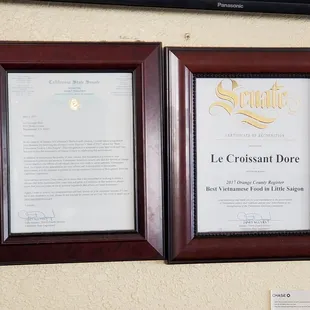 Guess they were honored fairly recently. Good for them.