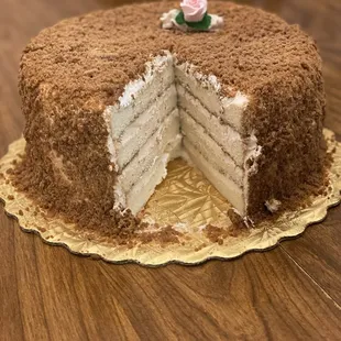 Ig:@eat_with_jeleneeee | Coffee Toffee Cake