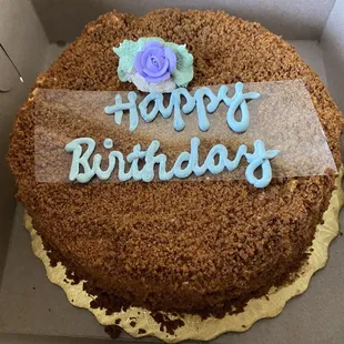 Coffee Crunch Cake