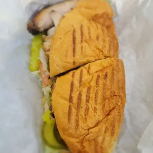 The Chicken Caibatta sandwich