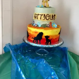 1st birthday cake was amazing!!!
