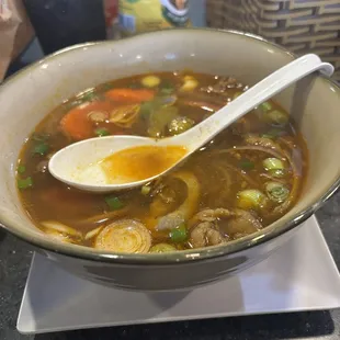 Banh Mi Roast beef soup stew??