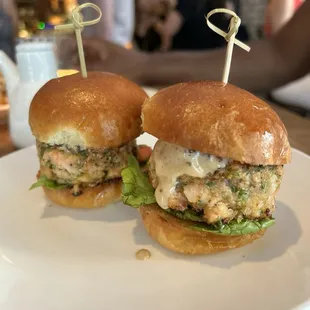 Salmon Sliders