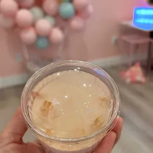 Rose Lychee Alanna Cotta $5 would not recommend
