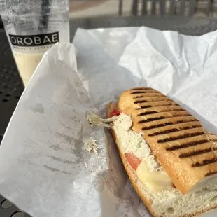 Hot Tuna Melt Sandwich with Swiss