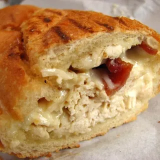 Hot Bacon Chicken Club Sandwich