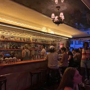 The bar