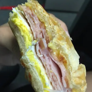 Ham, Egg & Cheese Croissant