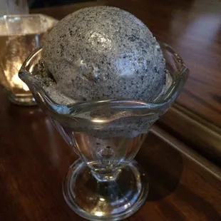 Black sesame icecream