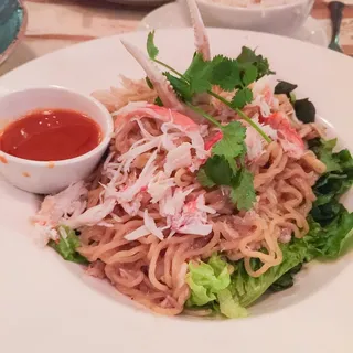 Mi Cua Garlic Crab Noodle