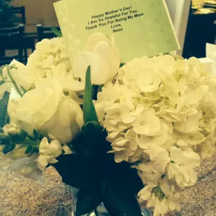 Mother's Day flowers... They did a brilliant job!