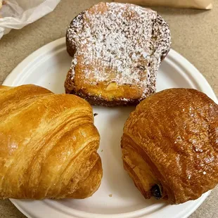 Croissant, Chocolate Croissant, Almond Brioche