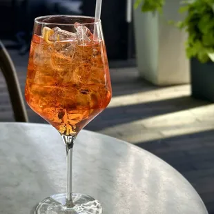 Aperol Spritz $16 (Rating: 6/10)