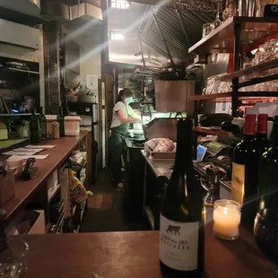 Open concept kitchen