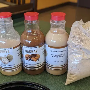 Baobab, tamarind and baobab powder