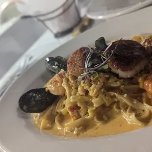 Seafood Tagliatelle
