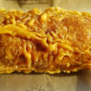 The egg roll, fresh with crunchy cabbage.
