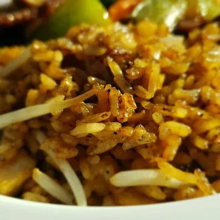 The white meat chicken fried rice.