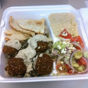 Meh... I'd try other stuff that they have. They're not a Mediterranean joint.