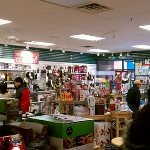 the interior of a grocery store