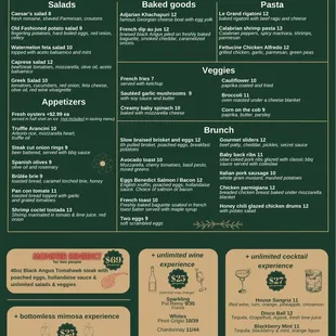 Unlimited Brunch Experience