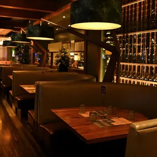 interior, sushi and sashimi