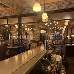 Dining area from bar view