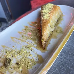 Pistachio baklava